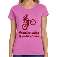 Ladies Heavy Cotton 100% Cotton T Shirt Thumbnail