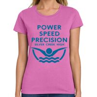 Ladies Heavy Cotton 100% Cotton T Shirt Thumbnail