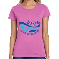 Ladies Heavy Cotton 100% Cotton T Shirt Thumbnail