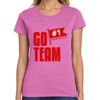 Ladies Heavy Cotton 100% Cotton T Shirt Thumbnail