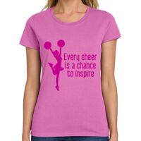 Ladies Heavy Cotton 100% Cotton T Shirt Thumbnail