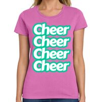 Ladies Heavy Cotton 100% Cotton T Shirt Thumbnail