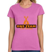 Ladies Heavy Cotton 100% Cotton T Shirt Thumbnail