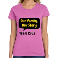 Ladies Heavy Cotton 100% Cotton T Shirt Thumbnail