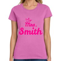 Ladies Heavy Cotton 100% Cotton T Shirt Thumbnail