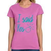 Ladies Heavy Cotton 100% Cotton T Shirt Thumbnail