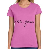 Ladies Heavy Cotton 100% Cotton T Shirt Thumbnail