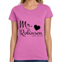 Ladies Heavy Cotton 100% Cotton T Shirt Thumbnail
