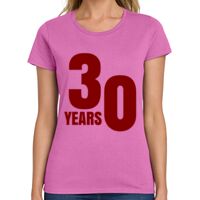 Ladies Heavy Cotton 100% Cotton T Shirt Thumbnail