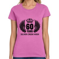 Ladies Heavy Cotton 100% Cotton T Shirt Thumbnail