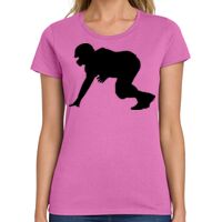 Ladies Heavy Cotton 100% Cotton T Shirt Thumbnail