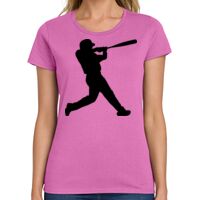 Ladies Heavy Cotton 100% Cotton T Shirt Thumbnail