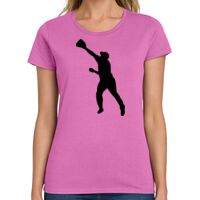 Ladies Heavy Cotton 100% Cotton T Shirt Thumbnail