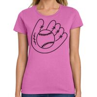 Ladies Heavy Cotton 100% Cotton T Shirt Thumbnail
