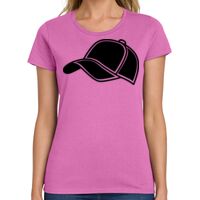 Ladies Heavy Cotton 100% Cotton T Shirt Thumbnail