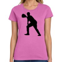 Ladies Heavy Cotton 100% Cotton T Shirt Thumbnail