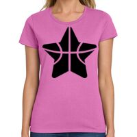 Ladies Heavy Cotton 100% Cotton T Shirt Thumbnail