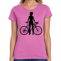 Ladies Heavy Cotton 100% Cotton T Shirt Thumbnail