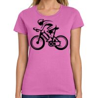 Ladies Heavy Cotton 100% Cotton T Shirt Thumbnail