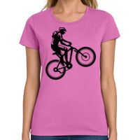 Ladies Heavy Cotton 100% Cotton T Shirt Thumbnail