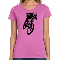 Ladies Heavy Cotton 100% Cotton T Shirt Thumbnail