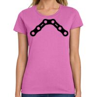 Ladies Heavy Cotton 100% Cotton T Shirt Thumbnail
