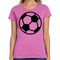 Ladies Heavy Cotton 100% Cotton T Shirt Thumbnail
