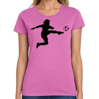 Ladies Heavy Cotton 100% Cotton T Shirt Thumbnail