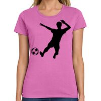 Ladies Heavy Cotton 100% Cotton T Shirt Thumbnail