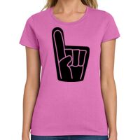 Ladies Heavy Cotton 100% Cotton T Shirt Thumbnail
