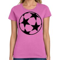 Ladies Heavy Cotton 100% Cotton T Shirt Thumbnail