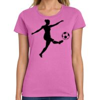 Ladies Heavy Cotton 100% Cotton T Shirt Thumbnail