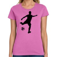 Ladies Heavy Cotton 100% Cotton T Shirt Thumbnail