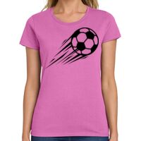 Ladies Heavy Cotton 100% Cotton T Shirt Thumbnail