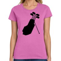 Ladies Heavy Cotton 100% Cotton T Shirt Thumbnail