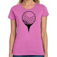 Ladies Heavy Cotton 100% Cotton T Shirt Thumbnail