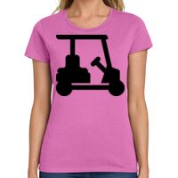 Ladies Heavy Cotton 100% Cotton T Shirt Thumbnail