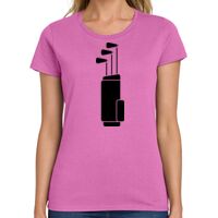 Ladies Heavy Cotton 100% Cotton T Shirt Thumbnail