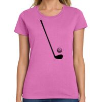 Ladies Heavy Cotton 100% Cotton T Shirt Thumbnail