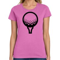 Ladies Heavy Cotton 100% Cotton T Shirt Thumbnail