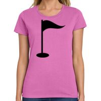 Ladies Heavy Cotton 100% Cotton T Shirt Thumbnail