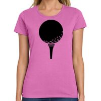 Ladies Heavy Cotton 100% Cotton T Shirt Thumbnail