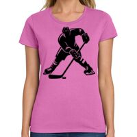 Ladies Heavy Cotton 100% Cotton T Shirt Thumbnail