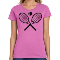 Ladies Heavy Cotton 100% Cotton T Shirt Thumbnail