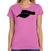 Ladies Heavy Cotton 100% Cotton T Shirt Thumbnail
