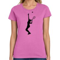 Ladies Heavy Cotton 100% Cotton T Shirt Thumbnail