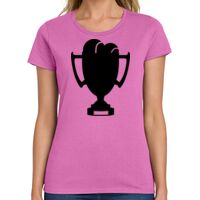 Ladies Heavy Cotton 100% Cotton T Shirt Thumbnail