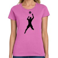 Ladies Heavy Cotton 100% Cotton T Shirt Thumbnail