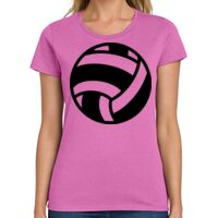 Ladies Heavy Cotton 100% Cotton T Shirt Thumbnail
