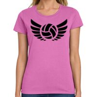 Ladies Heavy Cotton 100% Cotton T Shirt Thumbnail